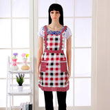 Honana,Women,Kitchen,Aprons,Dress,Restaurant,Kitchen,Pocket,Cooking,Funny,Cotton,Aprons