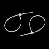 Suleve,Nylon,500Pcs,White,Nylon,Cable,Strong,Tensile,Strength