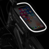 BIKING,6inch,Bicycle,Front,Frame,Waterproof,Phone,Mount,Touch,Screen,Visor,Handlebar