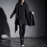 Men's,Gothic,Sleeve,Asymmetric,Shirt,Spring,Autumn,Comfortable,Hiking,Travel
