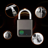 HUITEMAN,Smart,Fingerprint,Theft,Charging,Waterproof,Keyless,Padlock,Second,Unlock,Travel,Luggage,Xiaomi,youpin