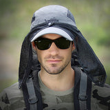 Sunscreen,Outdoor,Fishing,Protection,Broad,Visor,Detachable,Breathable,Baseball