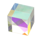 25x25mm,Color,Combination,Optical,Cross,Splitter,Prism,Square,Teaching