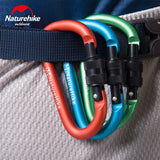 Naturehike,Shape,Buckle,Aluminum,Alloy,Carabiner,Hanging,Keychain,Outdoor,Camping,Tools