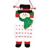 Christmas,Countdown,Calendar,Snowman,Hanging,Advent,Calendar,Decorations,Decor