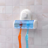 Honana,Plastic,Toothbrush,Holder,Bathroom,Kitchen,Toothbrush,Suction,Holder