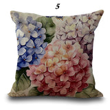 45x45cm,Flower,Style,Cartoon,Decorative,Pillow,Modern,Floral,Printed,Cushion,Cover