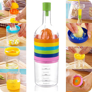 Multifunctional,Kitchen,Bottle,Shape,Squeezer,Grater,Gadget,Grinder