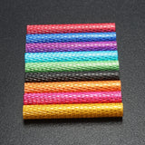 Suleve,M3AS16,50Pcs,Knurled,Standoff,Aluminum,Alloy,Anodized,Spacer,Multicolor
