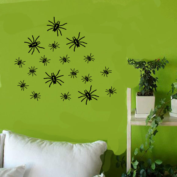 Halloween,Stickers,Spider,Living,Bedroom,Decoration,Stickers