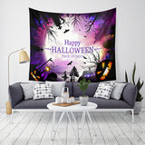 Loskii,Halloween,Tapestry,Pumpkin,Print,Hanging,Tapestry,Decor,Halloween,Decorations
