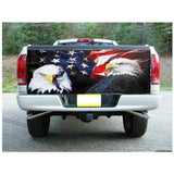 167x63.5cm,Eagle,America,Tailgate,Vinyl,Graphic,Decal,Truck,Stickers