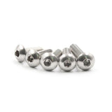 Suleve,M2.5SH3,100pcs,Stainless,Steel,Button,Socket,Screw,Bolts,Optional