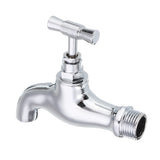 Brass,Chrome,Water,Nozzle,Single,Control,Faucet,Bathroom,Balcony,Thread,Connection,Switch