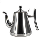 Stainless,Steel,Kitchen,Coffee,Water,Kettle,WithTea,Infuser,Strainer,Filter