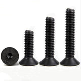 Suleve,M2.5CH1,50Pcs,Socket,Countersunk,Screw,Carbon,Steel,Grade,Optional