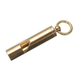 Brass,Survival,Whistle,Copper,Chain,Buckle,4.2x1cm
