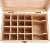 Slots,Essential,Storage,Display,Wooden,Aromatherapy,Container,Organizer