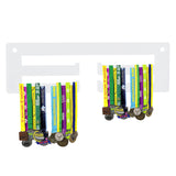 320x100x5mm,Medal,Hanger,Holder,Display,White