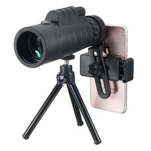 IPRee,12X50,Telescope,Universal,Camera,Aluminum,Alloy,Tripod,Power,Night,Light,Monocular