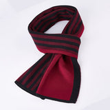 Classic,Winter,Knitted,Shawl,Striped,Windproof,Thickening,Scarf,Ultra,Gaiters