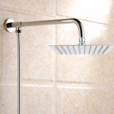 Square,Ultra,Stainless,Steel,Bathroom,Rainfall,Shower,Sprayer
