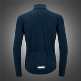 WOSAWE,Winter,Thermal,Fleece,Men's,Cycling,Jacket,Safety,Reflective,Bicycle,Windproof,Clothing