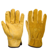 1Pair,Leather,Gloves,Working,Protection,Gloves,Security,Garden,Labor,Gloves,Safety,Tools