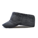 Adjustable,Washed,Cotton,Outdoor,Military,Sunscreen,Visor