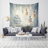 Loskii,Santa,Print,Hanging,Tapestry,Christmas,Tapestry,Decor,Christmas,Decorations