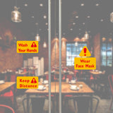 Epidemic,Prevention,Window,Background,Sticker,Healthcare,Floor,Decor