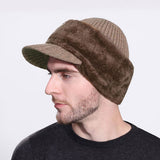 Unisex,Velvet,Windproof,Riding,Outdoor,Protection,Headgear,Knitted,Beanie