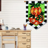 12.5''x18'',Garden,Tom's,Pumpkin,Topiary,Autumn,Holiday,Banner,Decorations