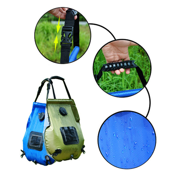 Foldable,Portable,Water,Shower,Bathing,Solar,Energy,Heated,Outdoor,Travel,Camping