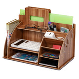 Wooden,Desktop,Organizer,Office,Supplies,Storage,Wooden,Organizer,Office,Supply,Storage