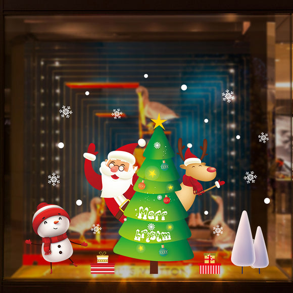 Miico,XL893,Christmas,Sticker,Decoration,Sticker,Window,Sticker,Decorative,Stickers