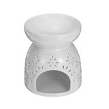Ceramic,Candle,Holder,Incense,Burner,Warmer,Daisy,Design,Tealight