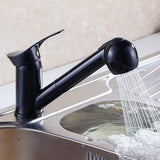 Spray,Kitchen,Basin,Mixer,Swivel,Spout,Monobloc,Faucet,Black