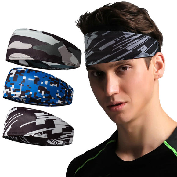 Outdoor,Running,Fitness,Headband,Camouflage,Sports