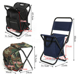Portable,Chair,Foldable,Cooler,Camping,Hiking,Climbing,Fishing,Backpack