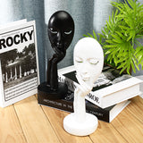 Resin,Modern,Women,Thinker,Statue,Abstract,Sculptures,Characters,Crafts,Handmade,Carving,Ornament,Decorations