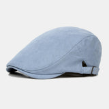 Cotton,British,Style,Street,Trend,Solid,Color,Outdoot,Casual,Forward,Beret