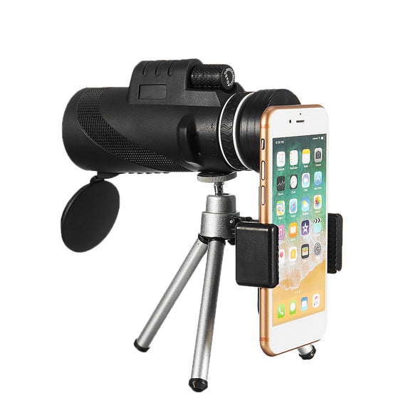 40X60,Optical,Monocular,Light,Level,Night,Vision,Waterproof,Phone,Telescope