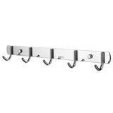 Stainless,Steel,Hooks,Clothes,Holder,Mounted,Hanger