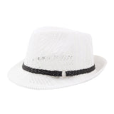 Women,Summer,Outdoor,Breathable,Leather,Crimping,Panama