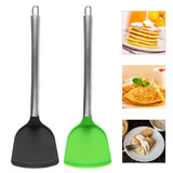 Stick,Silicone,Spatula,Pancake,Omelets,Burgers,Slice,Turner,Kitchen,Utensils