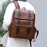 Leather,School,Backpacks,Outdoor,Travel,Satchel,Shoulder,Rucksack,Satchel,Handbag