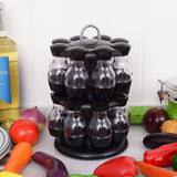 Rotating,Spice,Carousel,Kitchen,Storage,Holder,Condiments