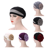 Women,Muslim,Stretch,Turban,Winter,Chemo,Scarf