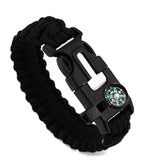 IPRee,Survival,Bracelet,Emergency,Paracord,Umbrella,Compass